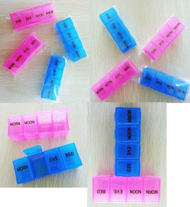 Medicine Weekly Storage Pill Box 7 Day Tablet Sorter Container