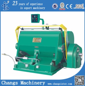 Ml Series Custome Semi Automatic Usiness Cards Sheet Leather Cutting Machine Price