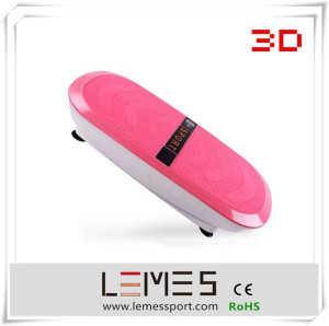 2015 Lemes New 3D Two Motors Ultrathin Vibration Plate Massage Machine